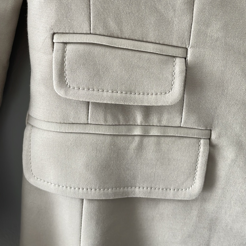 NWOT Banana Republic Beige Blazer - Picture 5 of 6